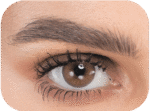 Naturèl La Mocha colored contact lens