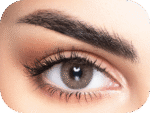 MyLense Light Brown colored contact lens