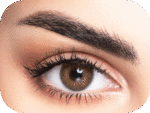 MyLense Oro Brown colored contact lens