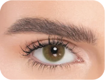 Naturèl Core Green colored contact lens