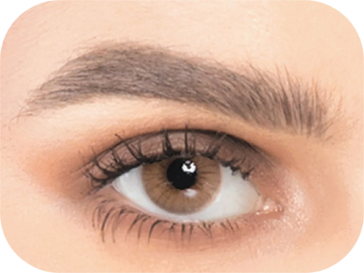 Naturèl Core Marron colored contact lens
