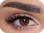 Luminous Cappucino colored contact lens