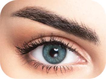 MyLense Light Blue colored contact lens