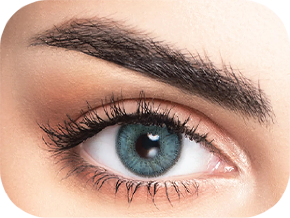 MyLense Light Blue colored contact lens
