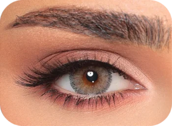 Luminous Latin Gray colored contact lens