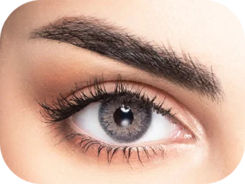 MyLense Light Gray colored contact lens