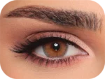 Luminous Latin Brown colored contact lens