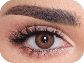 Luminous Onyx colored contact lens