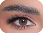 3D BROWN colored contact lens