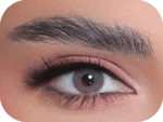 3D GRAY colored contact lens