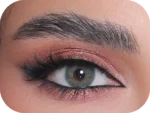 3D GREEN colored contact lens