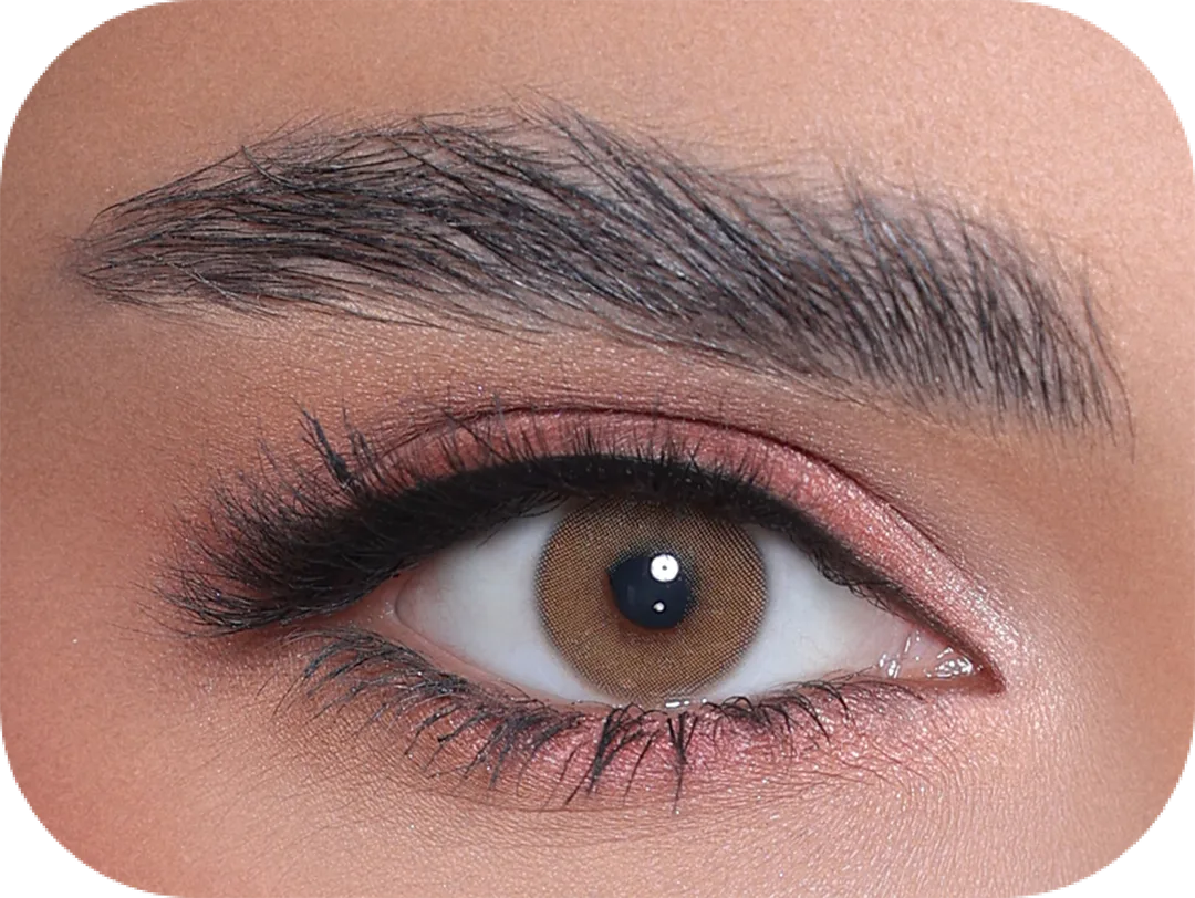 3D HAZEL colored contact lens