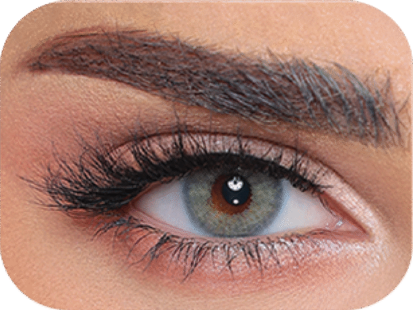 Luminous Blue on the eye